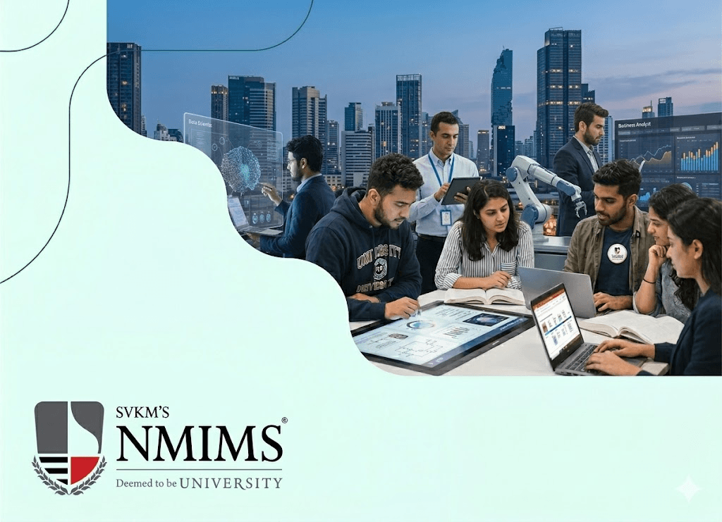 NMIMS University logo