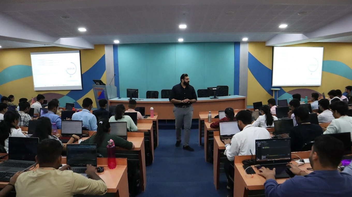 Academic leaders at an education technology summit